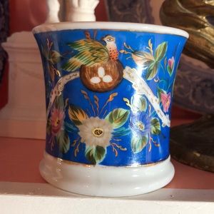 MUSTACH MUG- ANTIQUE   ironstone- mint condition